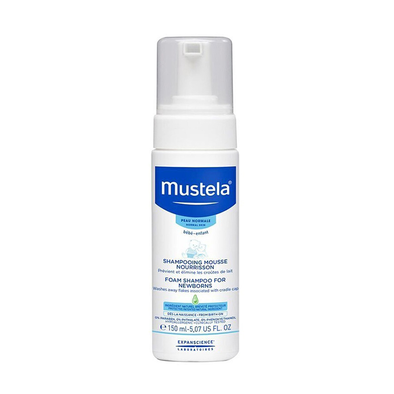 MUSTELA SHAMPOING MOUSSE NOURRISSON 150mL –  | Parasativa Maroc