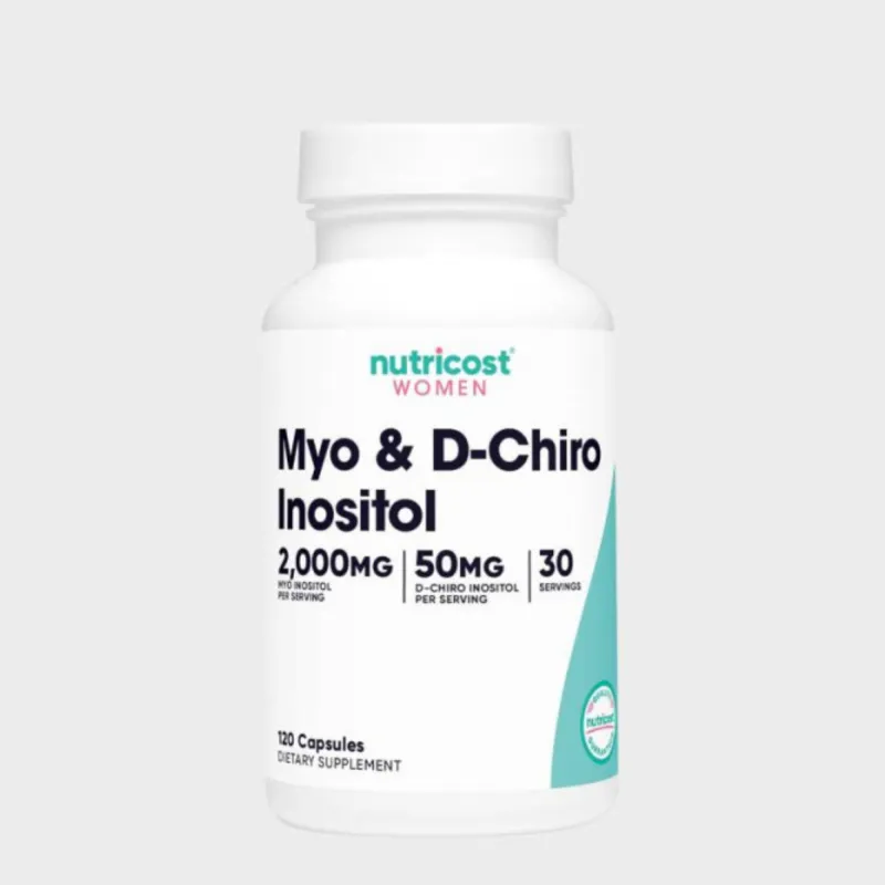 MYO INOSITOL &amp; D-CHIRO INOSITOL 120 CAPSULES