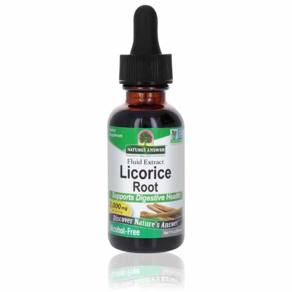 Nature's Answer LICORICE ROOT 2000 mg 30 ml –  | Parasativa Maroc
