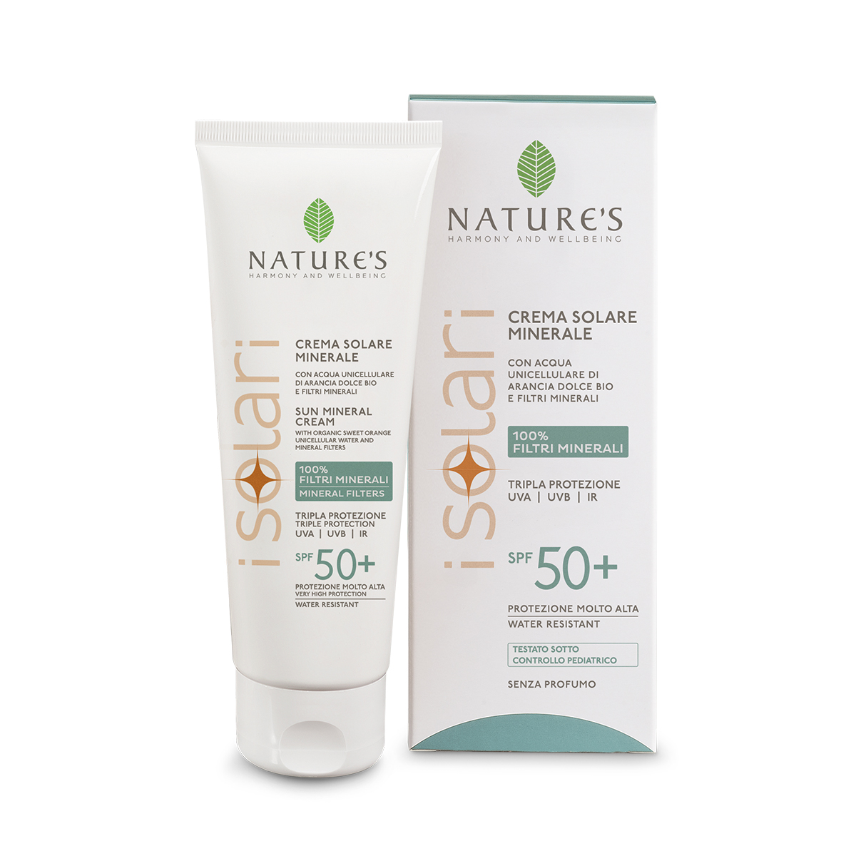 NATURE'S ISOLARI CREME MINERALE VISAGE&amp;CORPS SPF50+ 100ML –  | Parasativa Maroc