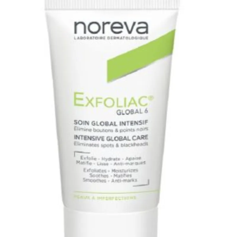NOREVA EXFOLIAC GLOBAL 6 SOIN GLOBAL INTENSIF 30ml –  | Parasativa Maroc