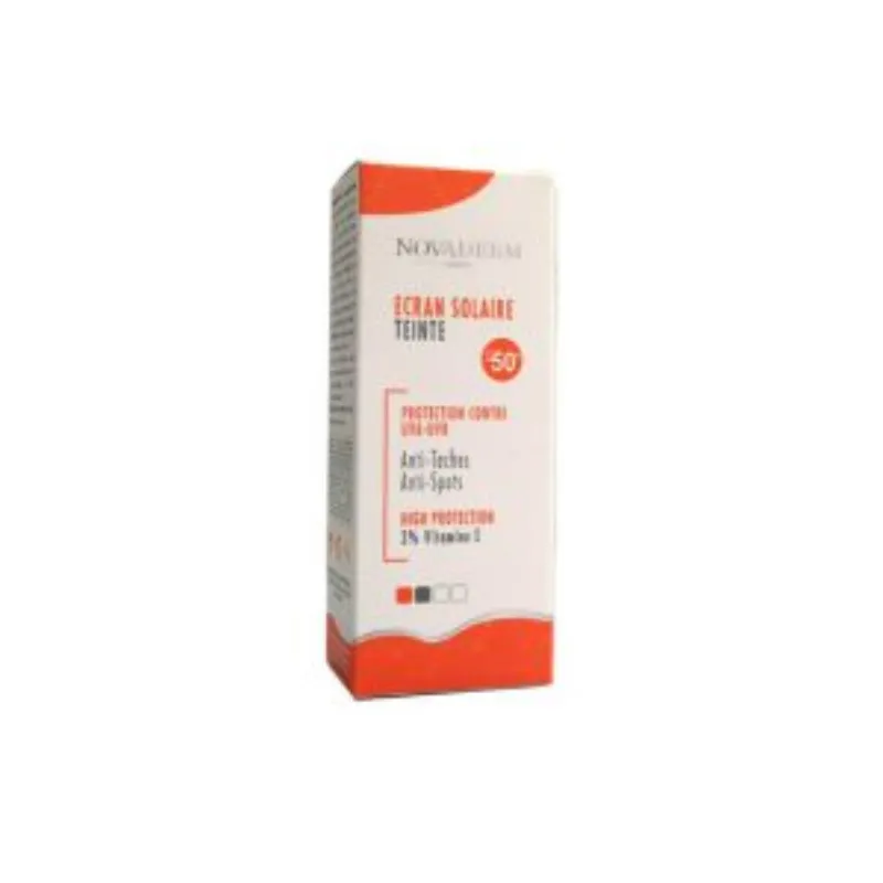 Novaderm Ecran Teinte spf50+ 50ml –  | Parasativa Maroc