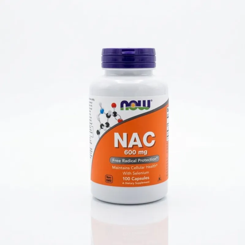 NOW FOODS NAC 600 MG 100 CAPSULES VÉGÉTARIENNES