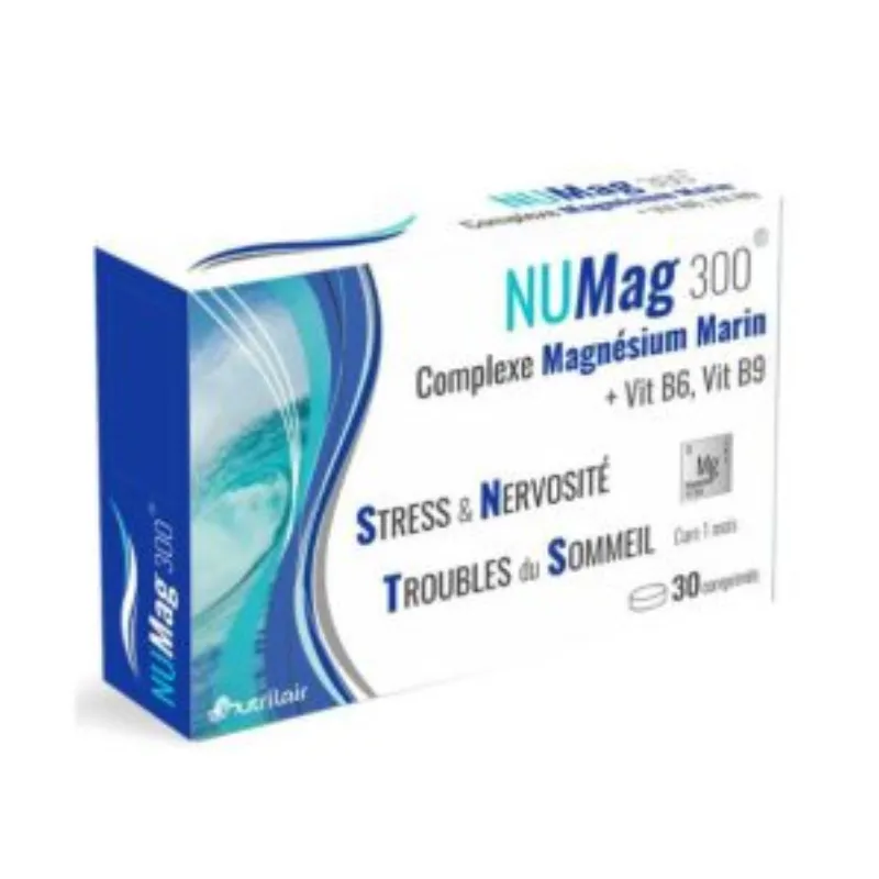 Numag 300 Complexe Magnesium Marin  Comprimes –  | Parasativa Maroc