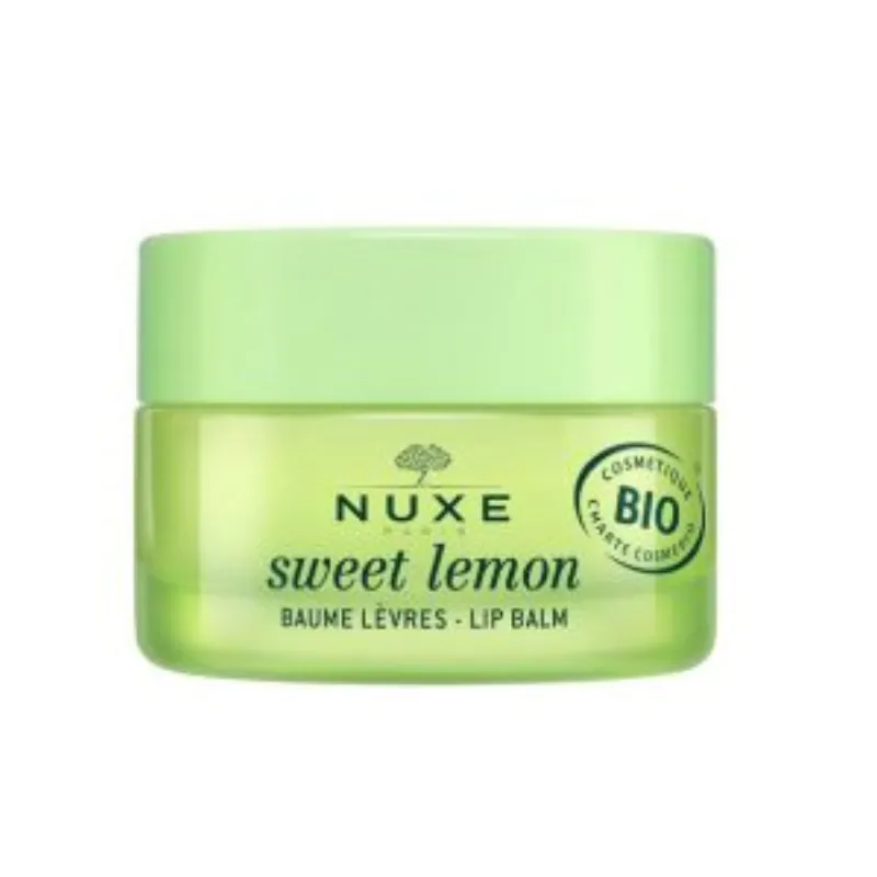 NUXE Sweet Lemon Baume Lèvres au Parfum Citron Meringué Sweet Lemon 15Gr –  | Parasativa Maroc