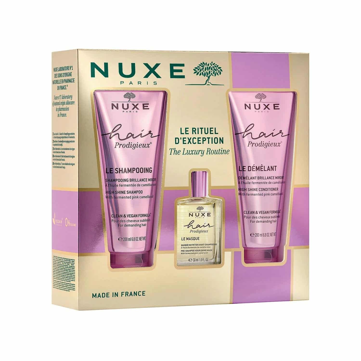 NUXE COFFRET MON RITUEL D'EXCEPTION CAPILLAIRE –  | Parasativa Maroc