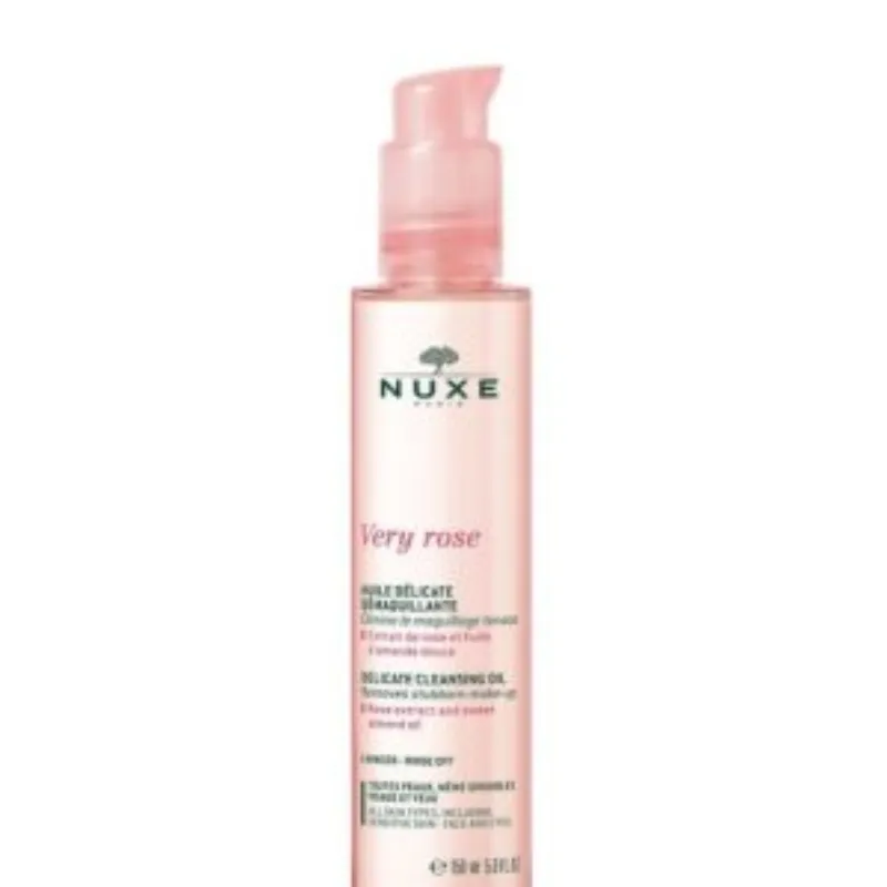 Nuxe Very Rose Huile Délicate Démaquillante 150ml –  | Parasativa Maroc