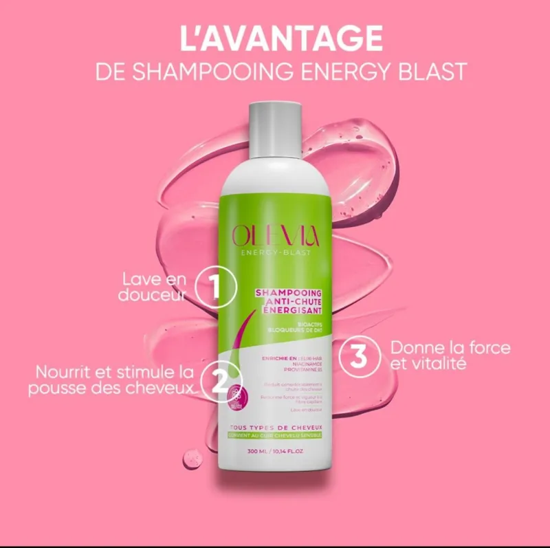 OLEVIA SHAMPOOING ANTI CHUTE ENERGISANT 300ML
