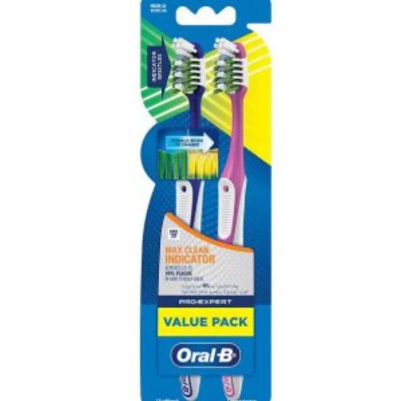 Oral-B Bad Pro-Expert Maxi Clean Indicateur Soft lot de 2 –  | Parasativa Maroc
