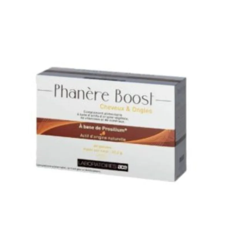 PHANERE BOOST CHEVEUX ET ONGLES BOITE 60 GÉLULES –  | Parasativa Maroc