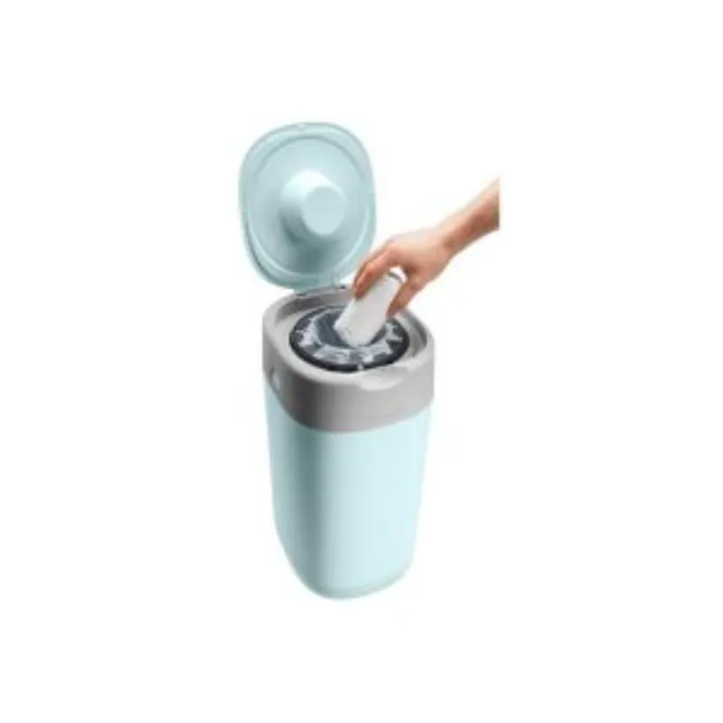 Tommee Tippee Poubelle à Couches Anti-Odeur Twist & Click – Bleu –  | Parasativa Maroc