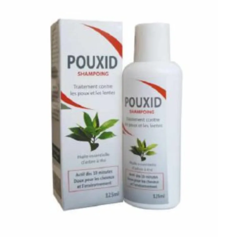 POUXID Shampoing Traitement anti poux 125ML –  | Parasativa Maroc