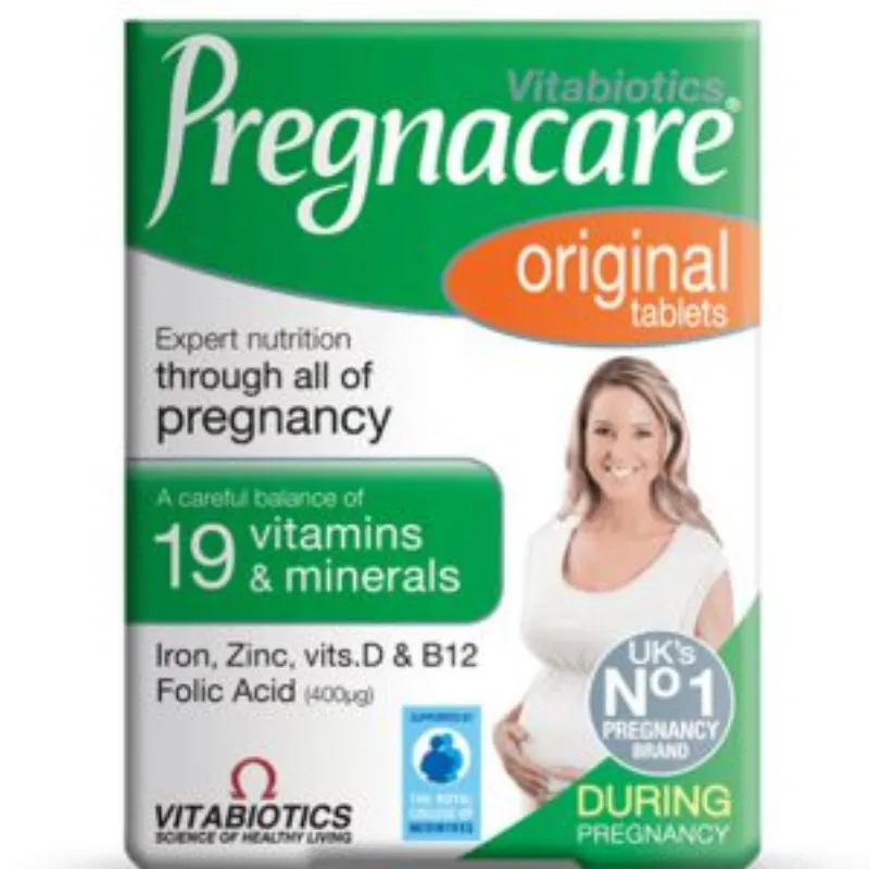 Vitabiotics – Pregnacare Original – 30 Comprimés –  | Parasativa Maroc