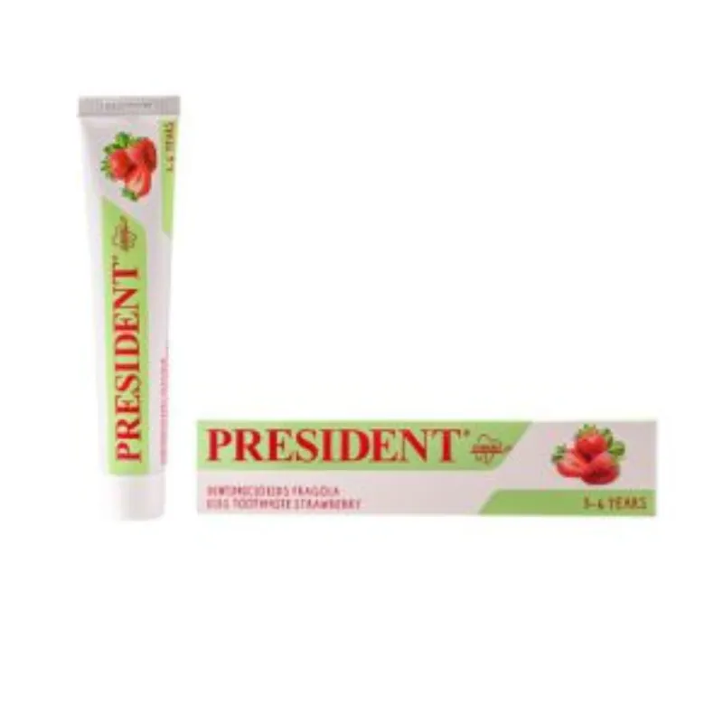 PRESIDENT DENTIFRICE KIDS 3-6 FRAISE –  | Parasativa Maroc