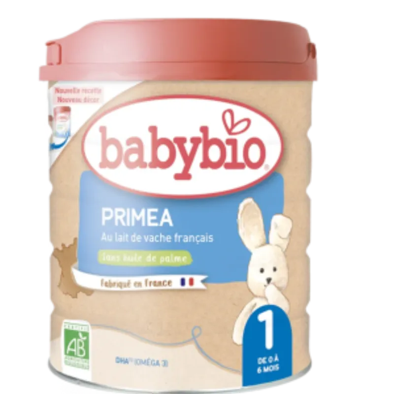 BABYBIO Lait 1ème âge Boîtes Lait infantile Primea 1 Croissance 800G –  | Parasativa Maroc