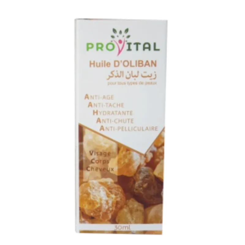 Pro vital huile d’oliban 30ml –  | Parasativa Maroc