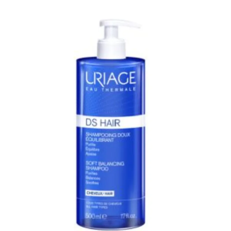 Uriage – DS Hair – Shampooing Doux Équilibrant – 500ml –  | Parasativa Maroc
