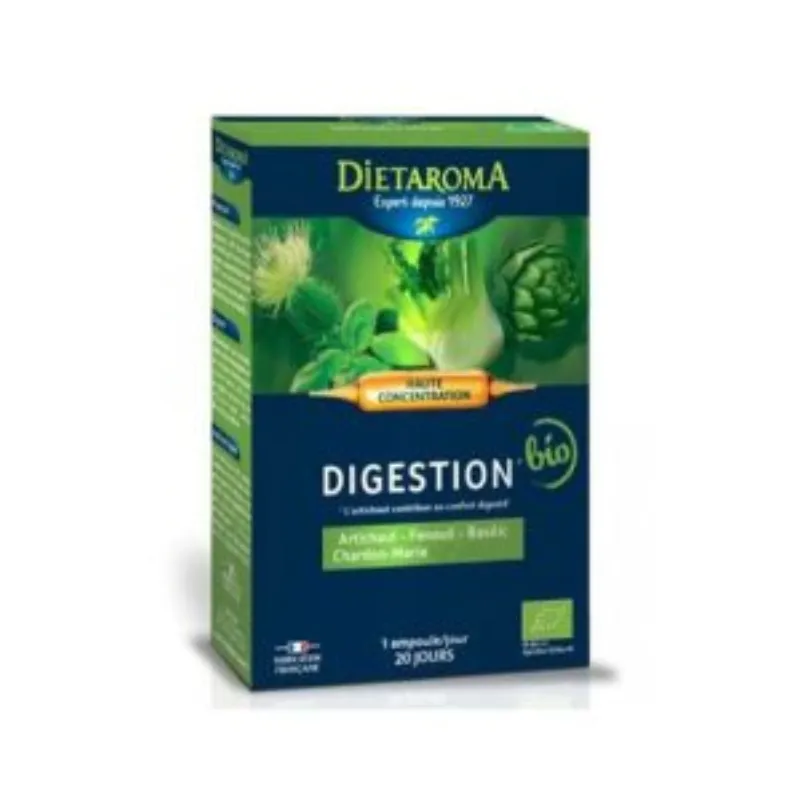 Dietaroma Digestion 20 Ampoules*10ml –  | Parasativa Maroc
