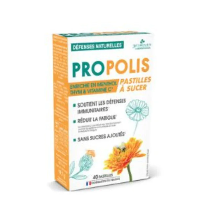 3Chenes Propolis Pastilles a sucer Boite de 40 Pastilles –  | Parasativa Maroc