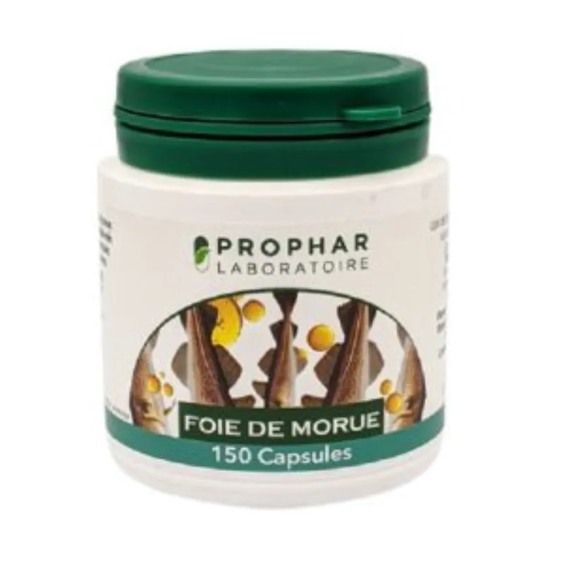 Prophar Foie de morue 100 Capsules –  | Parasativa Maroc