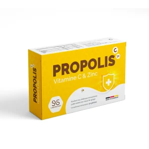 PROPOLIS – Vitamine C et Zinc – 30 gélules végétales –  | Parasativa Maroc