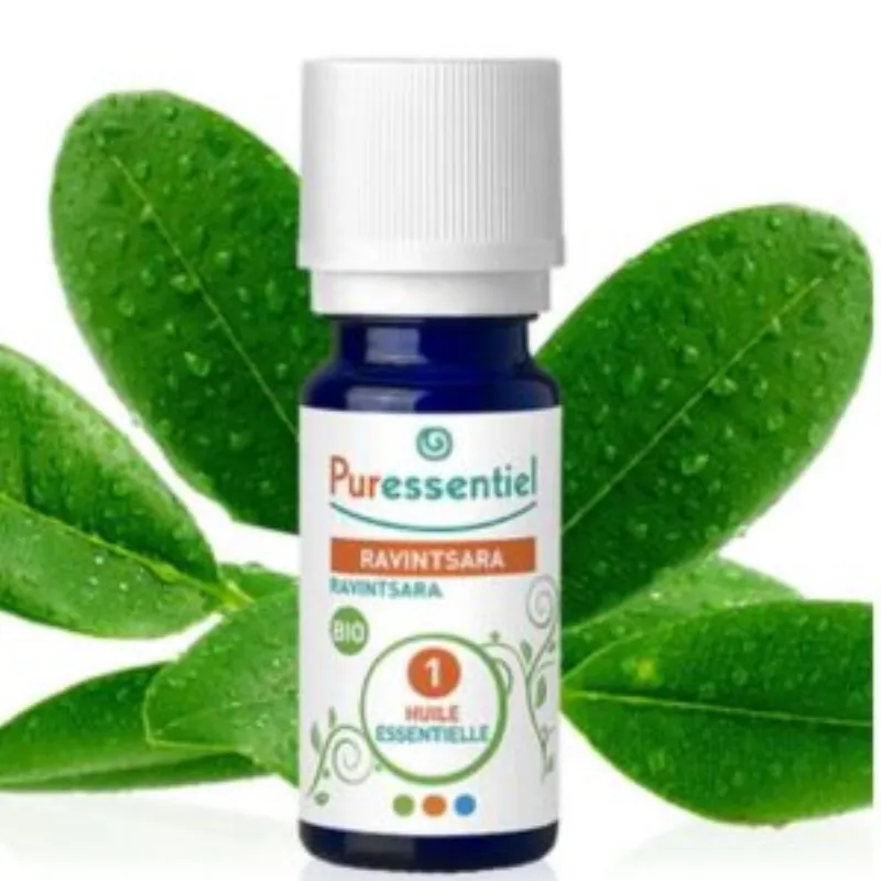 PURESSENTIEL Huile Essentielle Ravintsara BIO 10ml –  | Parasativa Maroc