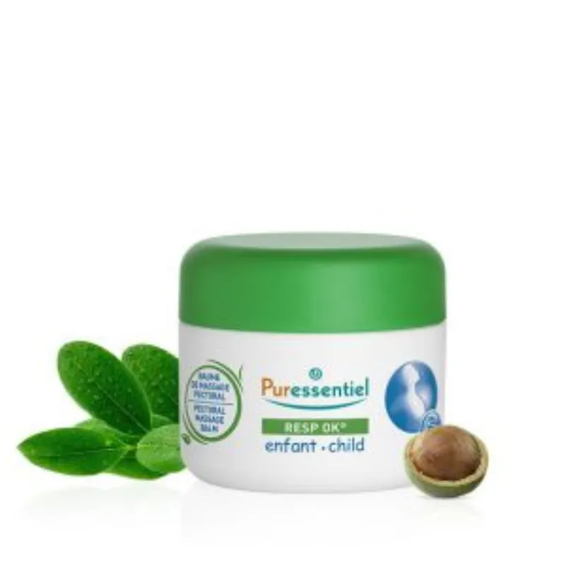 Puressentiel Resp’OK Baume de Massage Pectoral Enfant 60ml –  | Parasativa Maroc