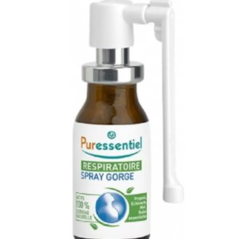 PURESSENTIEL Respiratoire Spray Gorge 15ml –  | Parasativa Maroc