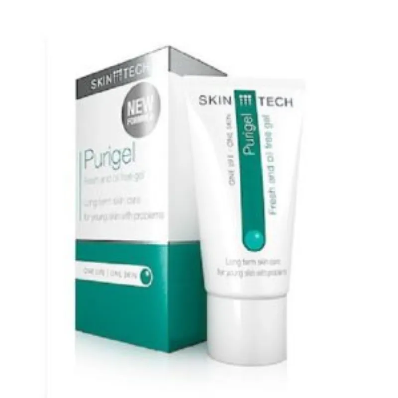 SKINTECH Purigel GEL FRAIS POUR LES PEAUX JEUNES À TENDANCE ACNÉIQUE 50ml –  | Parasativa Maroc