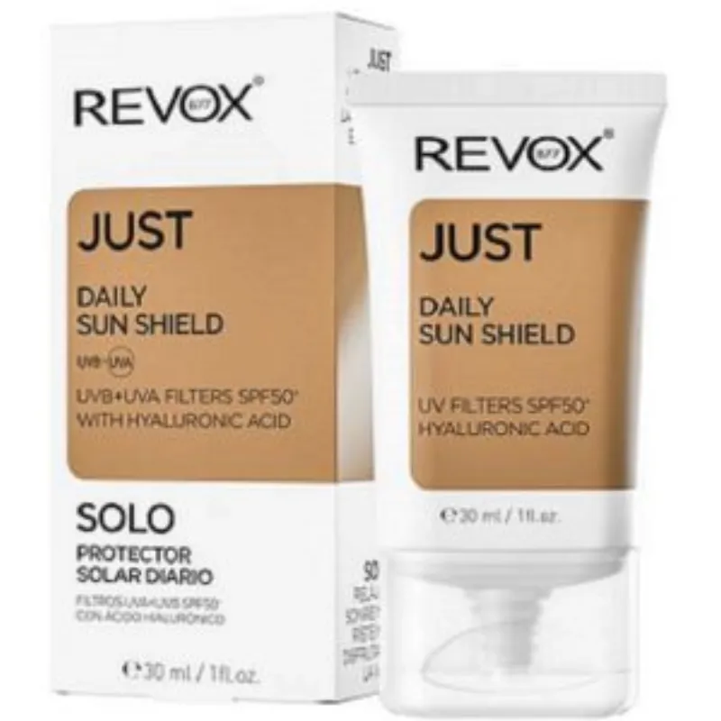 REVOX B77 JUST DAILY SUN SHIELD UVA+ UVB SPF50+ –  | Parasativa Maroc