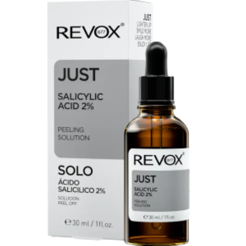 REVOX JUST Acide Salicylique 2% 30ML –  | Parasativa Maroc