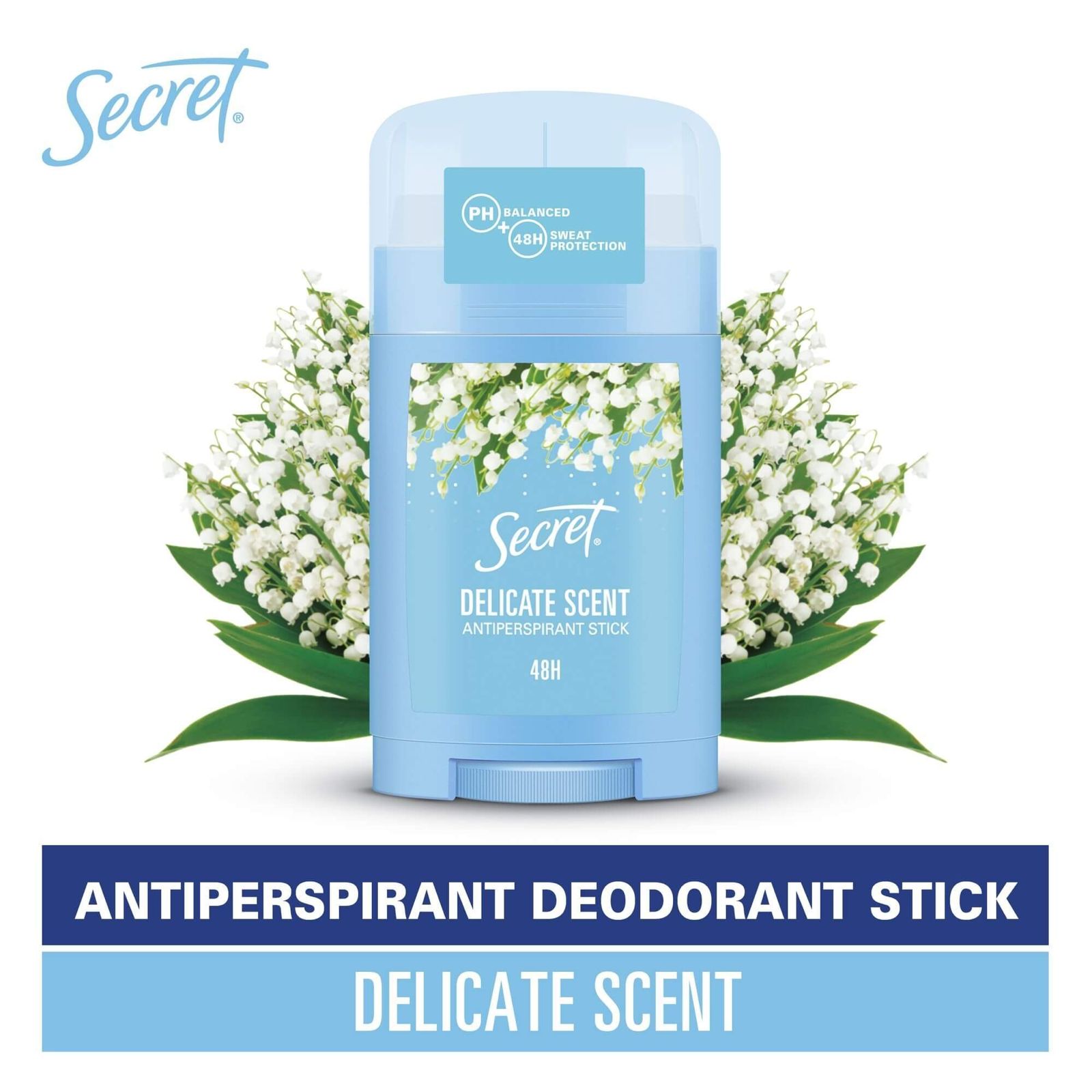 SECRET Stick Crème anti-transpirant delicate scent 40ml –  | Parasativa Maroc