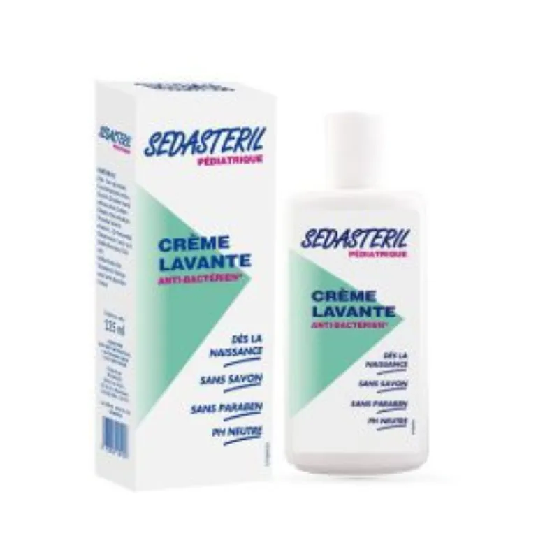 SEDASTERIL PEDIATRIQUE CREME LAVANTE ANTI-BACTERIEN 250ML –  | Parasativa Maroc