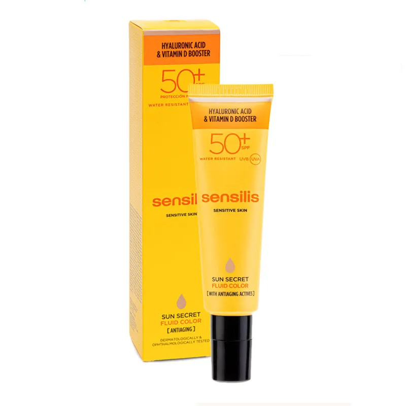 SENSILIS ECRAN FLUIDE SUN SECRET TEINTÉ SPF50+ 50 ML