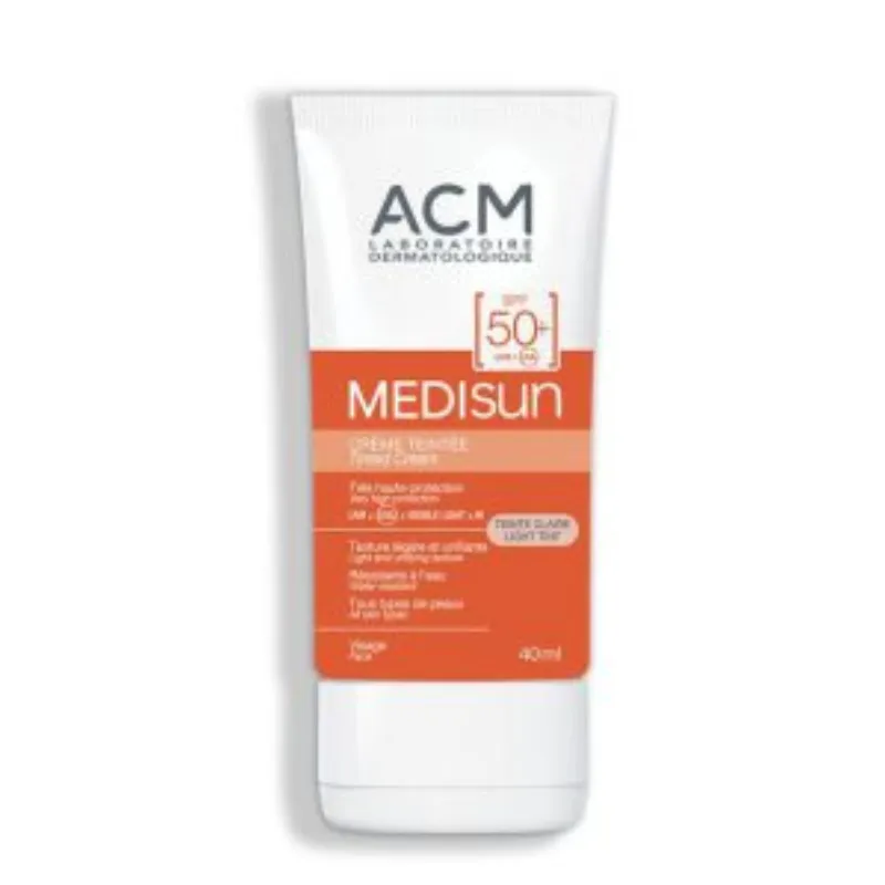 ACM MEDISUN CREME – SPF 50+ Crème solaire Teinté –  | Parasativa Maroc