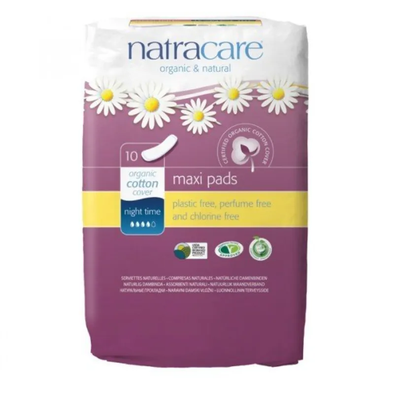 NATRACARE SERVIETTE ULTRA LONG + WINGS 10 Unités –  | Parasativa Maroc