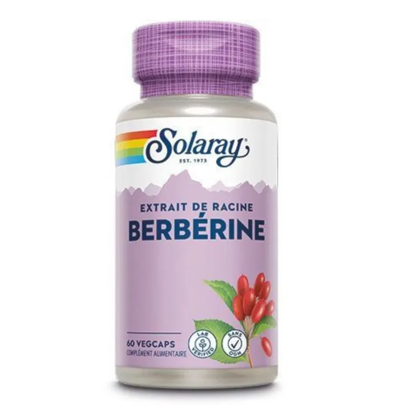 SOLARAY BERBÉRINE 60 VEGCAPS