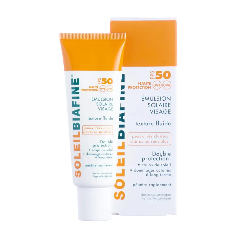 SOLEIL BIAFINE EMULSION SOLAIRE SPF50 50mL