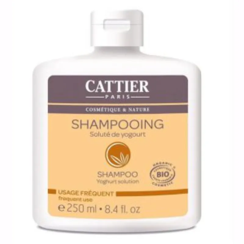 Cattier Shampooing Solute de yogourt Usage frequent 250ml –  | Parasativa Maroc