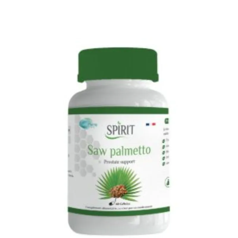 Spirit Saw Palmetto 60 Gélules –  | Parasativa Maroc