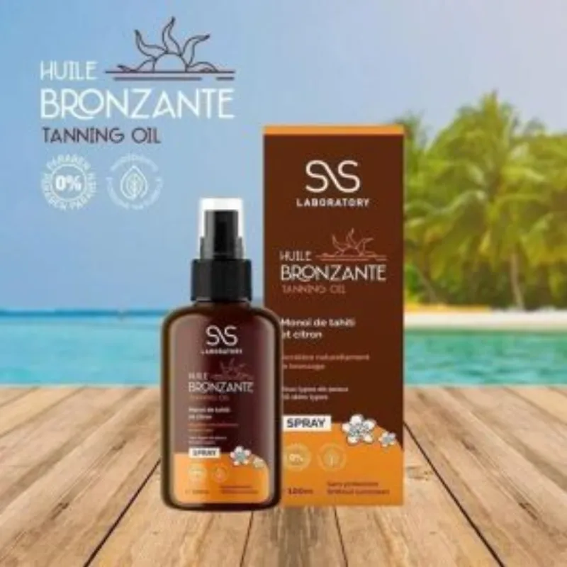 SS LABORATORY Huile Bronzante VISAGE ET CORPS 100ml –  | Parasativa Maroc