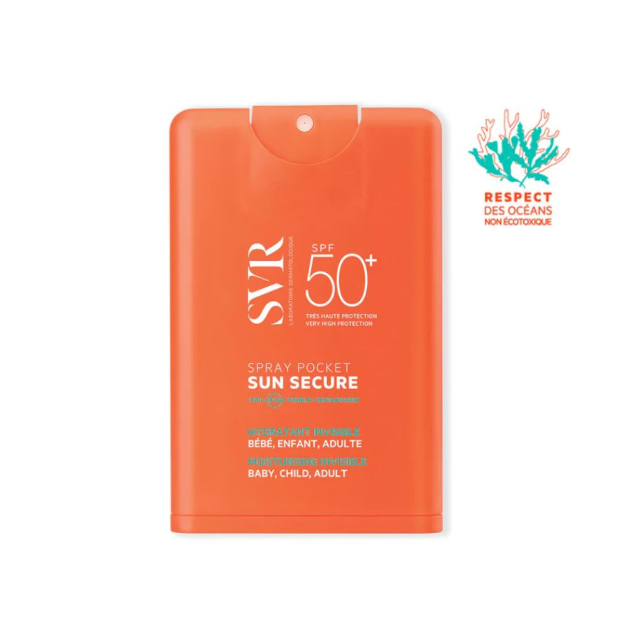 SVR ECRAN SUN SECURE SPRAY POCKET SPF50+ 20ML –  | Parasativa Maroc