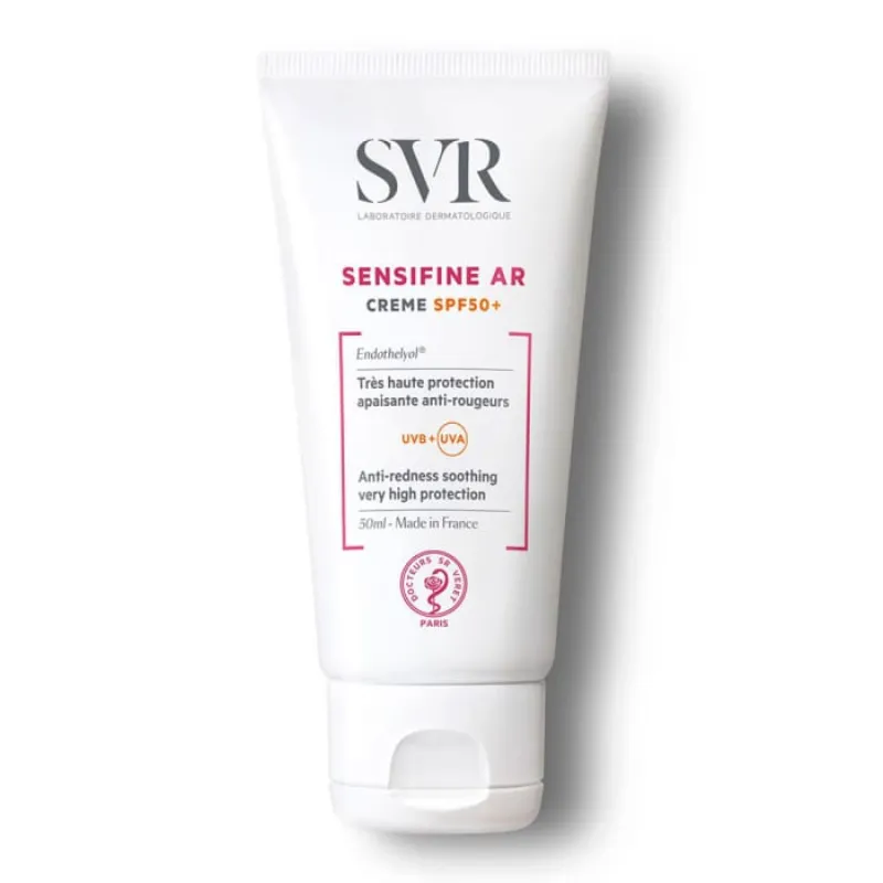 SVR SENSIFINE AR ECRAN APAISANT ANTI-ROUGEURS SPF50+50ML