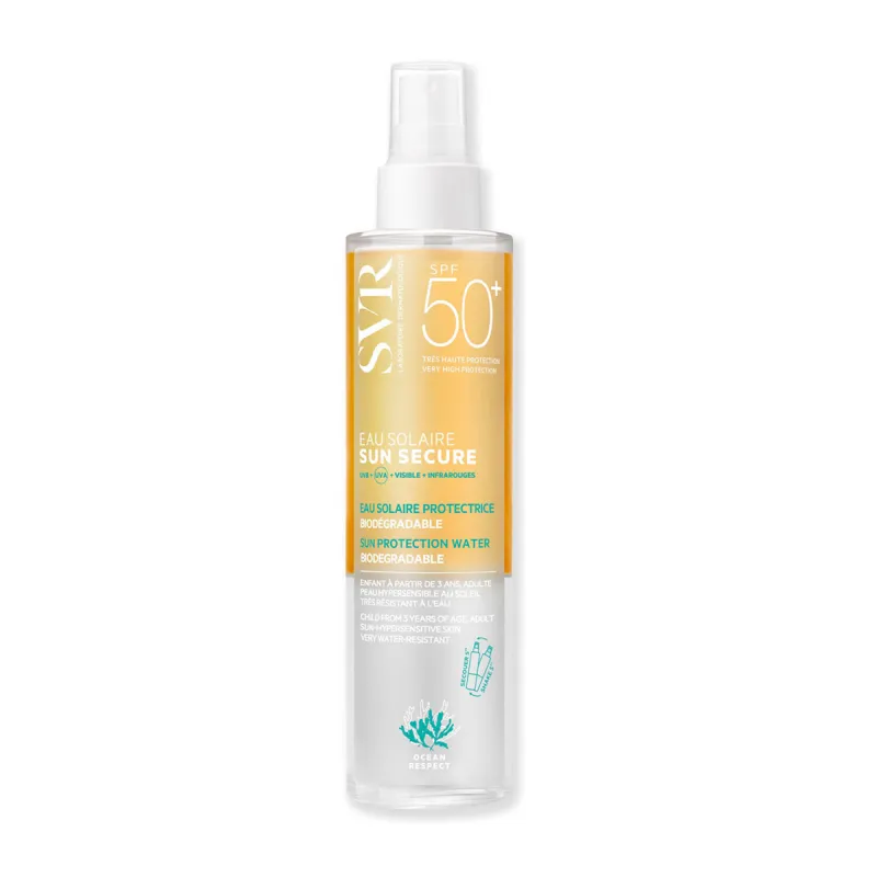 SVR SUN SECURE EAU PROTECTRICE BIODEGRADABLE SPF50+200ML
