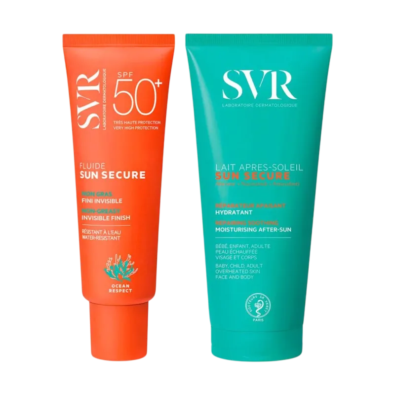 SVR SUN SECURE FLUIDE SPF50+ 50ML+ APRÈS SOLEIL 50 ML GRATUIT