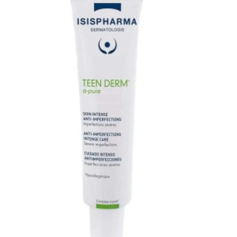 ISISPHARMA TEEN DERM α-pure Soin Intense Anti Imperfections 30ml –  | Parasativa Maroc