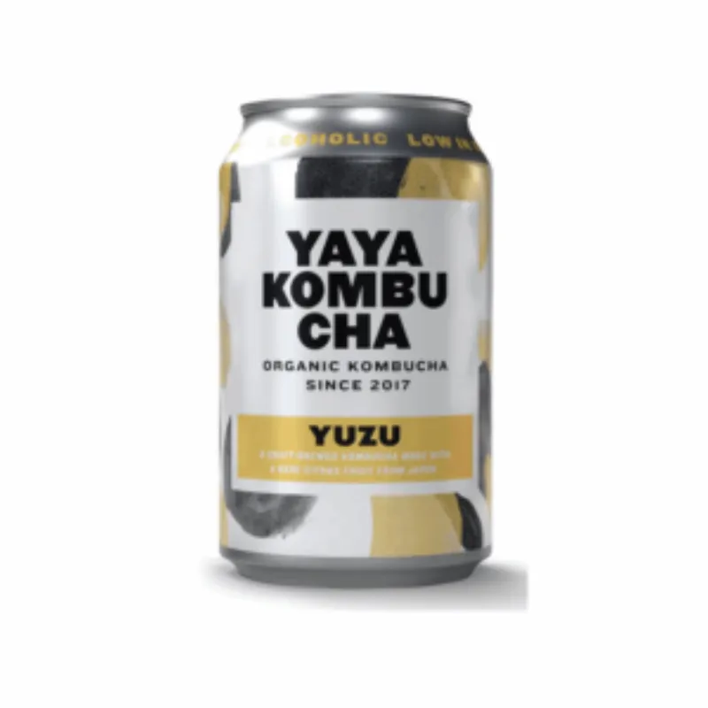YAYA KOMBUCHA YUZU 330ML –  | Parasativa Maroc
