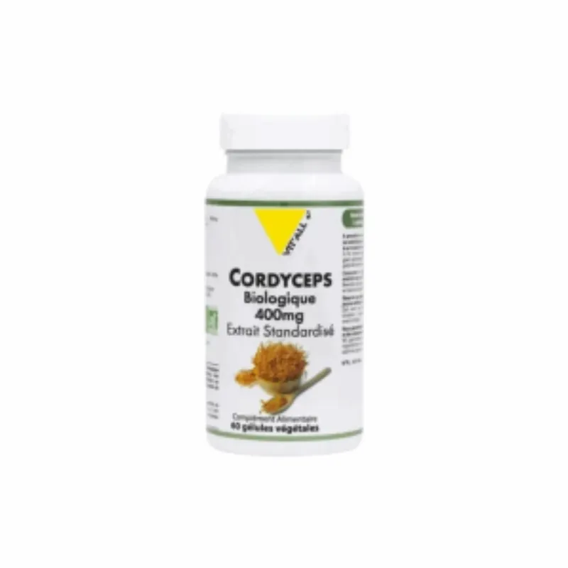 VITALL+ CORDYCEPS BIOLOGIQUE 400 MG 60 GELULES –  | Parasativa Maroc