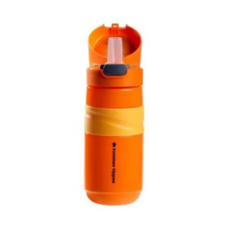 Tommee Tippee Gourde Anti-Fuite avec Paille 500ml – Orange –  | Parasativa Maroc