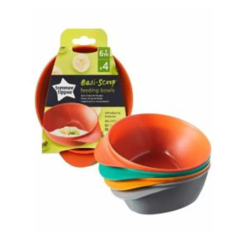 Tommee Tippee Lot De 4 Bols Pour Bébé Easi Scoop –  | Parasativa Maroc